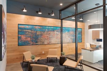 Lobby leasing and management office