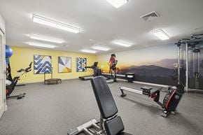 Hyde Park apartment for rent - Fitness Center With Yoga/Stretch Area at 735 Truman, Hyde Park, Massachusetts