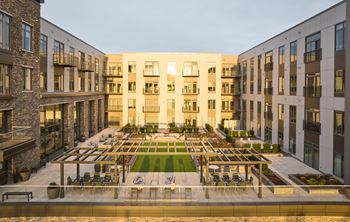 Quiet courtyard