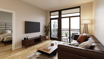 Floor to ceiling windows