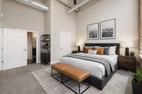 Reading apartment for rent - Primary Bedroom at Lofts at Narrow