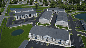 Sinking Spring apartment for rent - Drone Footage at Ponds at Village Greens