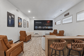 Coraopolis apartment for rent - A conference room with a long table and chairs.