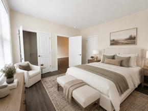 Coraopolis apartment for rent - Primary Bedroom at Preserve at Whispering Woods