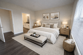 Cranberry Township apartment for rent - Primary Bedroom at Reserve at Cranberry Springs
