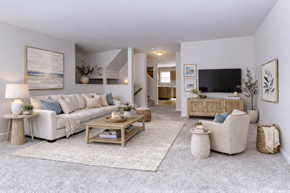 Harrisburg townhouse for rent - Living Space  at Townhomes at Paxton Creek