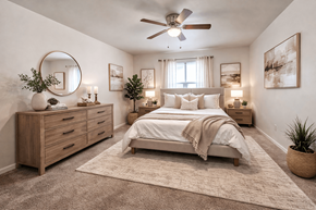 Reading townhouse for rent - Primary Bedroom  at Townhomes at Spring Valley
