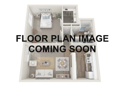 Floor plan for studio, 1 bath, 530 sqft