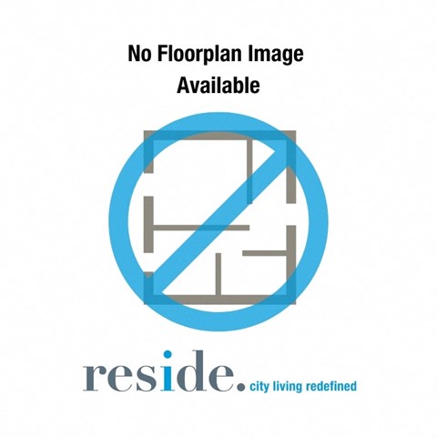 Floor plan for 1 bed, 1 bath, 706 sqft