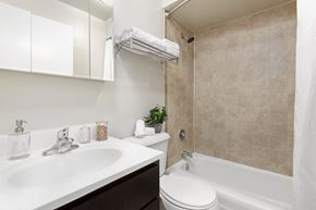 Chicago apartment for rent - Bathroom at Reside on Pine Grove
