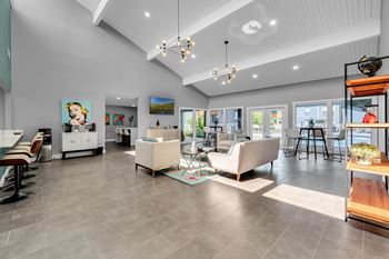 Resident clubhouse w/ coffee bar