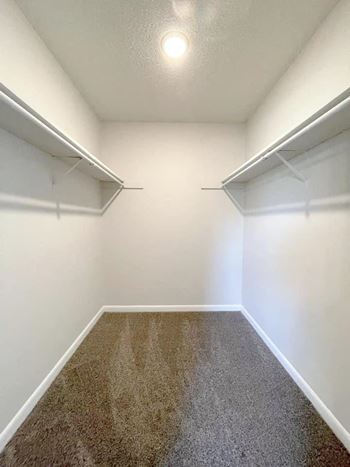 Large closets