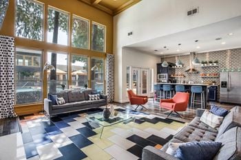 Business center & resident lounge