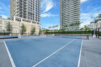 Tennis courts