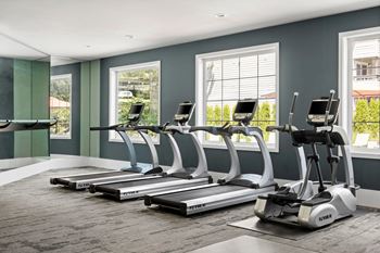 24-Hour fitness center and yoga studio