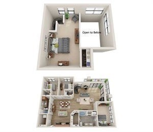 Floor plan for 3 beds, 2 baths, 1902 sqft