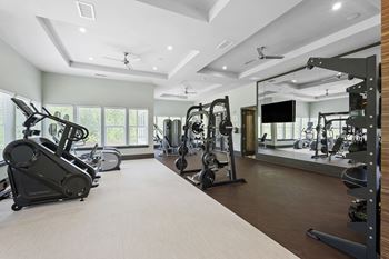 Fitness studio w/ full array of cardio & weights
