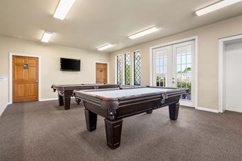 Billiard and social lounge