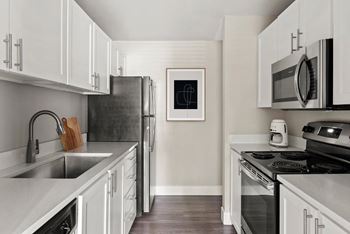 Stainless steel appliance package