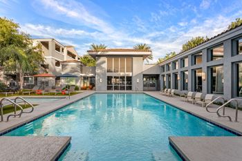 Resort-style swimming pool & spa