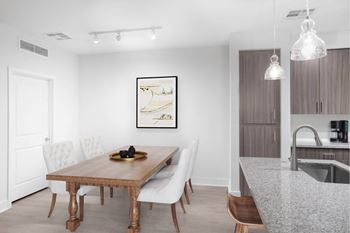 Vinyl wood-style plank flooring