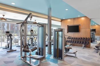 State-of-the-art fitness center