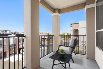 Private balcony