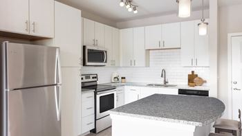 Whirlpool stainless-steel appliances