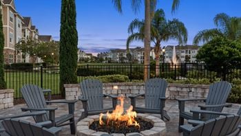 Fire pit social area