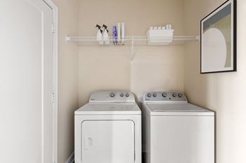 In-unit washer/dryer