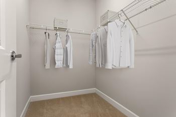 Large walk-in closets