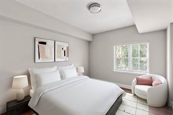 Oversized bedrooms