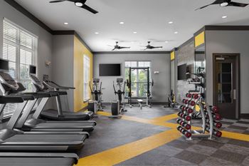24-Hour expansive fitness center