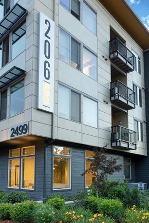 Hillsboro apartment for rent - A building with the number 2066 on it.
