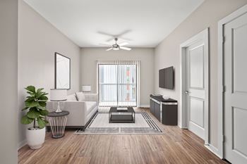 Vinyl bamboo-style flooring