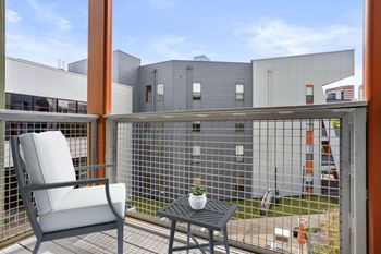 Private balcony w/ city views*