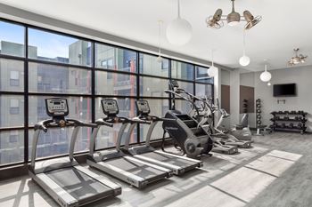 State-of-the-art fitness center & cardio studio