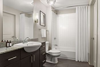 Spa-like bathrooms