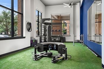 Top-notch fitness center