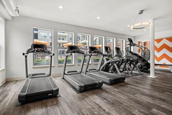 State-of-the-art 24-hour fitness center