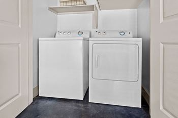 Washer & dryer connections