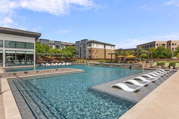 Resort-inspired pool