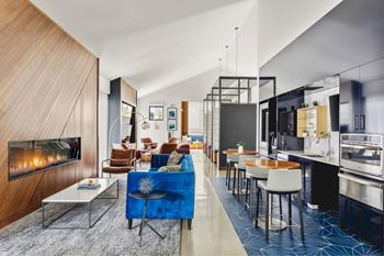 Clubhouse w/ fireplaces & big screens