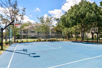 Tennis court & basketball court