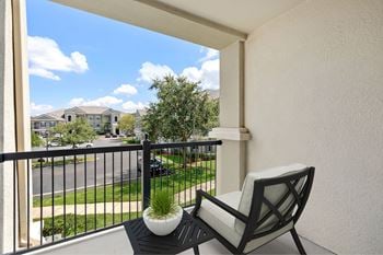 Private balcony or patio w/ scenic views