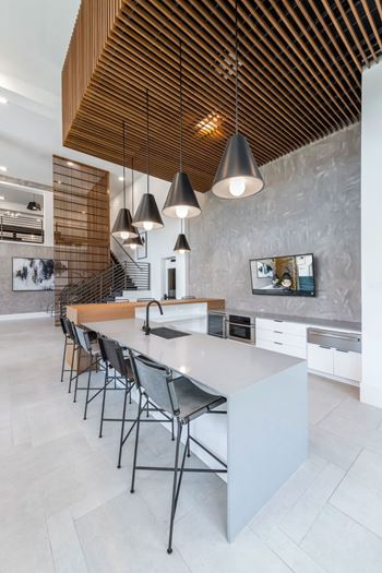 Stunning modern clubhouse