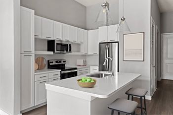 Gourmet kitchens with energy-efficient appliances