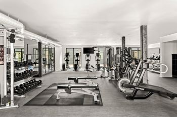 Fitness center and yoga studio