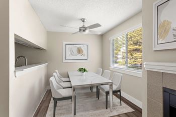 Separate dining room
