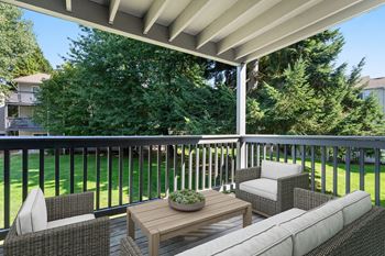 Private patio or balcony in select apartments